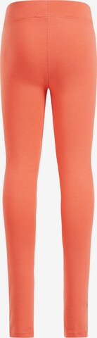 WE Fashion Skinny Leggings in Orange