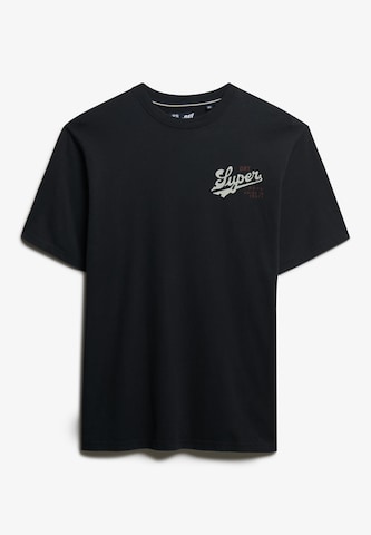 T-Shirt 'Tap Room' Superdry & Co en noir : devant