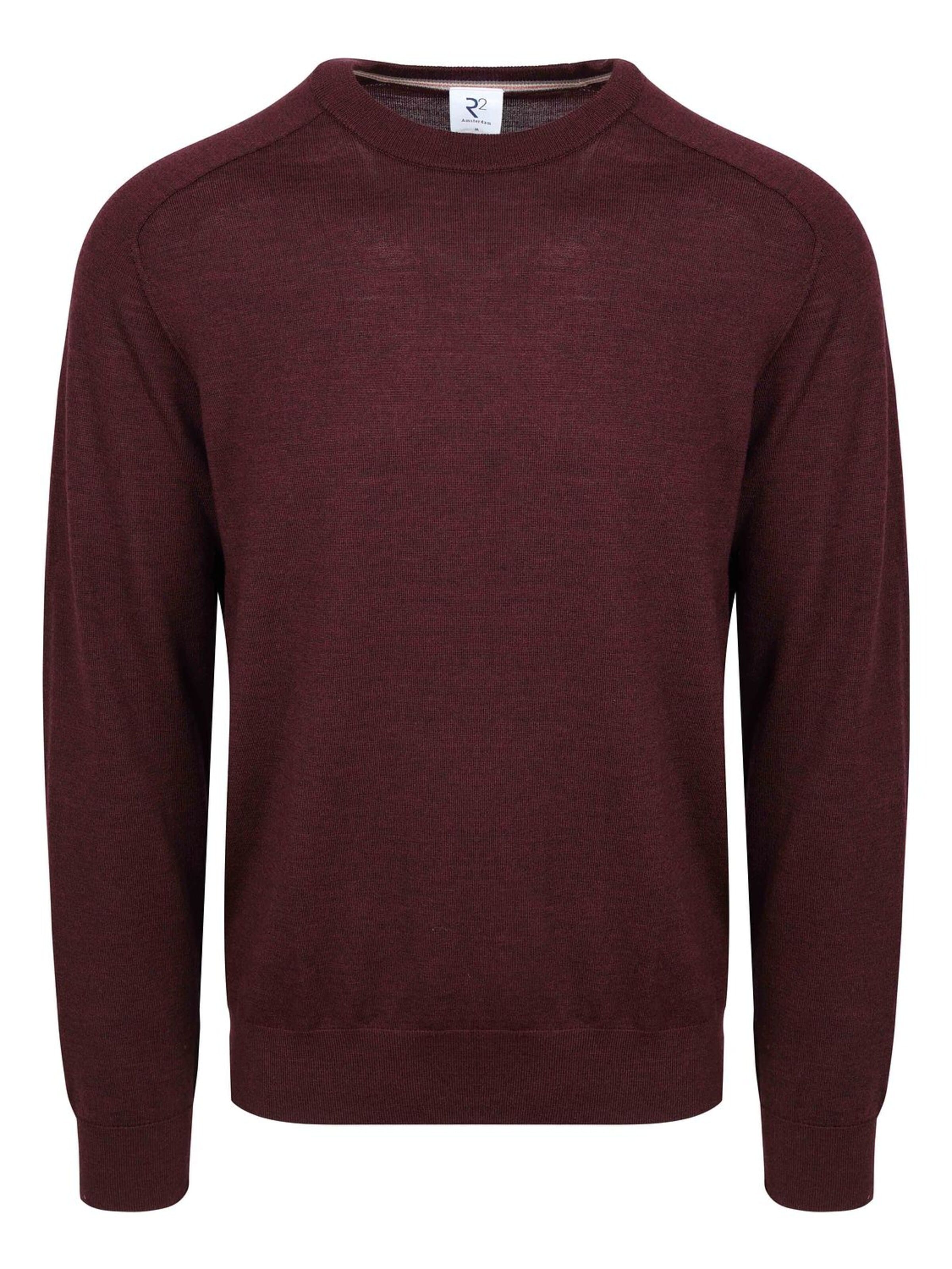 R2 Amsterdam Shirt in Rood: voorkant