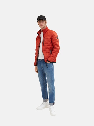 TOM TAILOR Between-Season Jacket in Orange