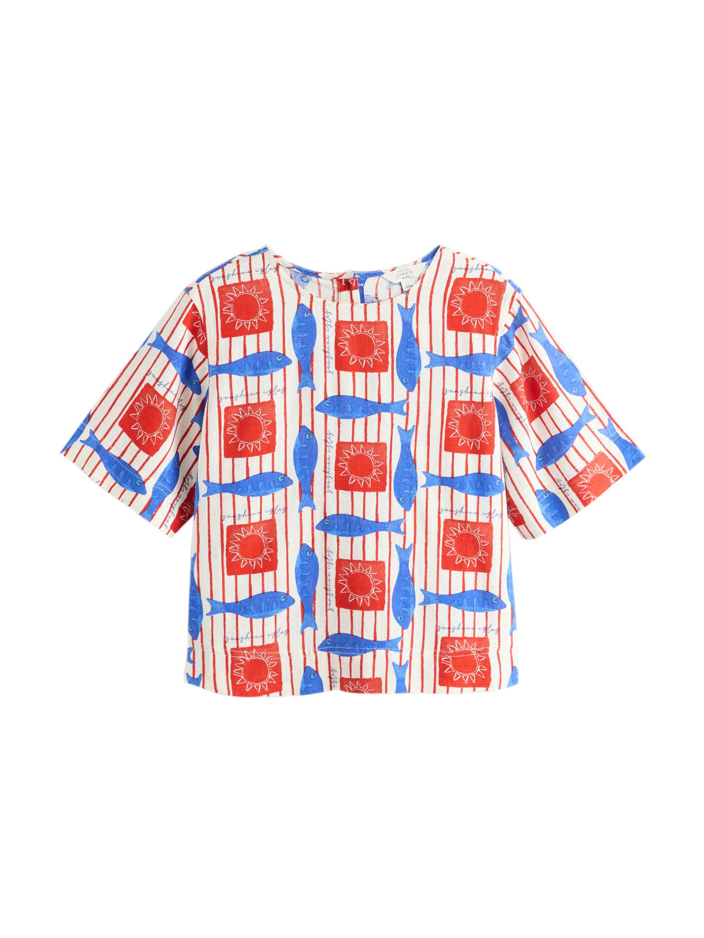 Next Shirt in Red: front