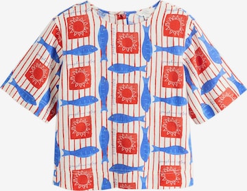 T-shirt Next en rouge : devant