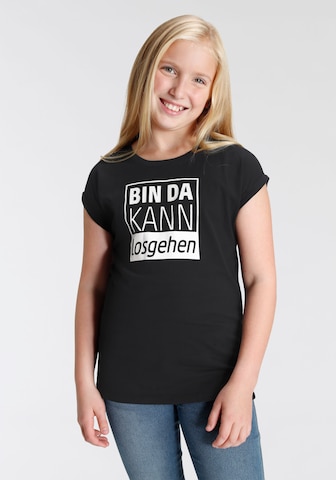 Kidsworld T-Shirt in Schwarz: predná strana