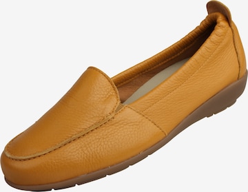 Natural Feet Moccasins 'Marie' in Yellow: front