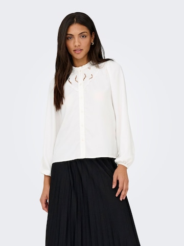 JDY Bluse i hvid: forside