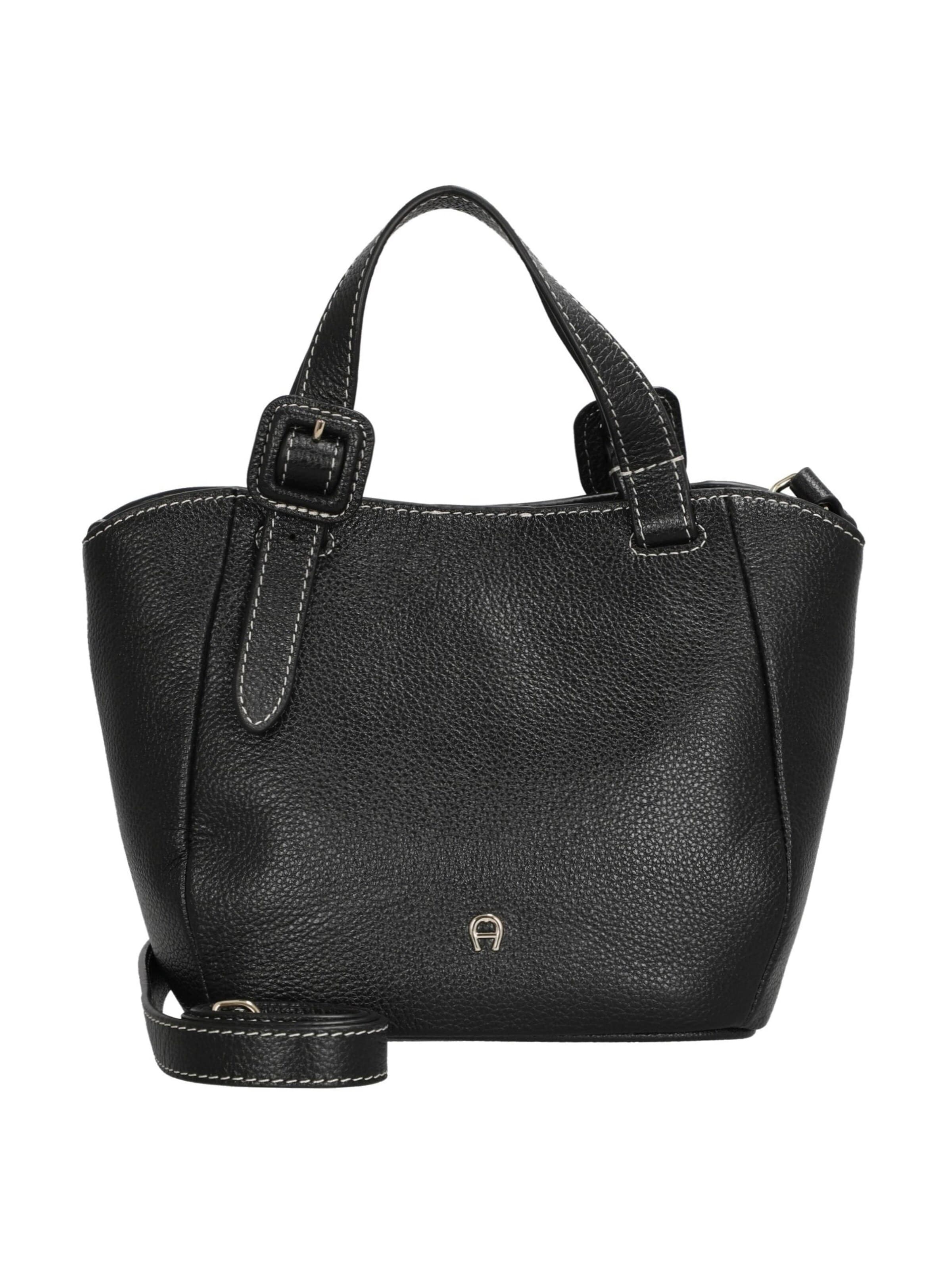 AIGNER Shopper in Black: front