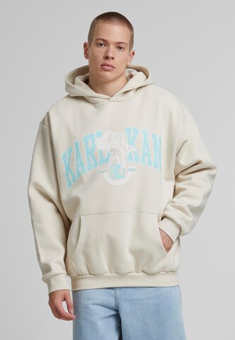 Karl Kani Sweatshirt i beige: forside