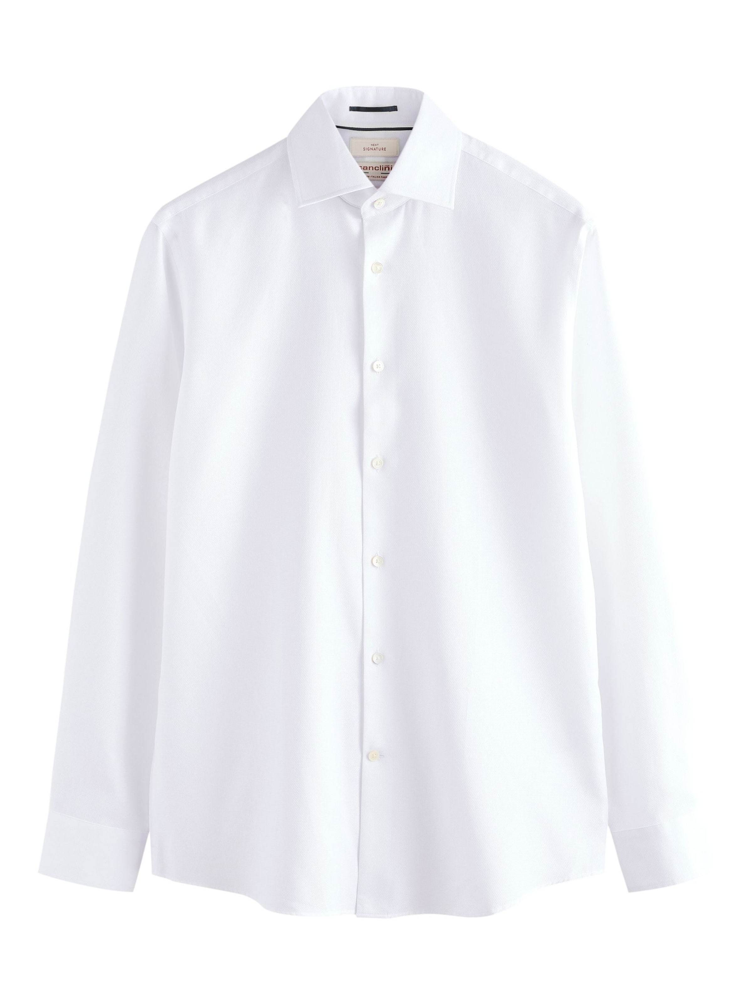 Next Button Up Shirt 'Canclini' in White: front