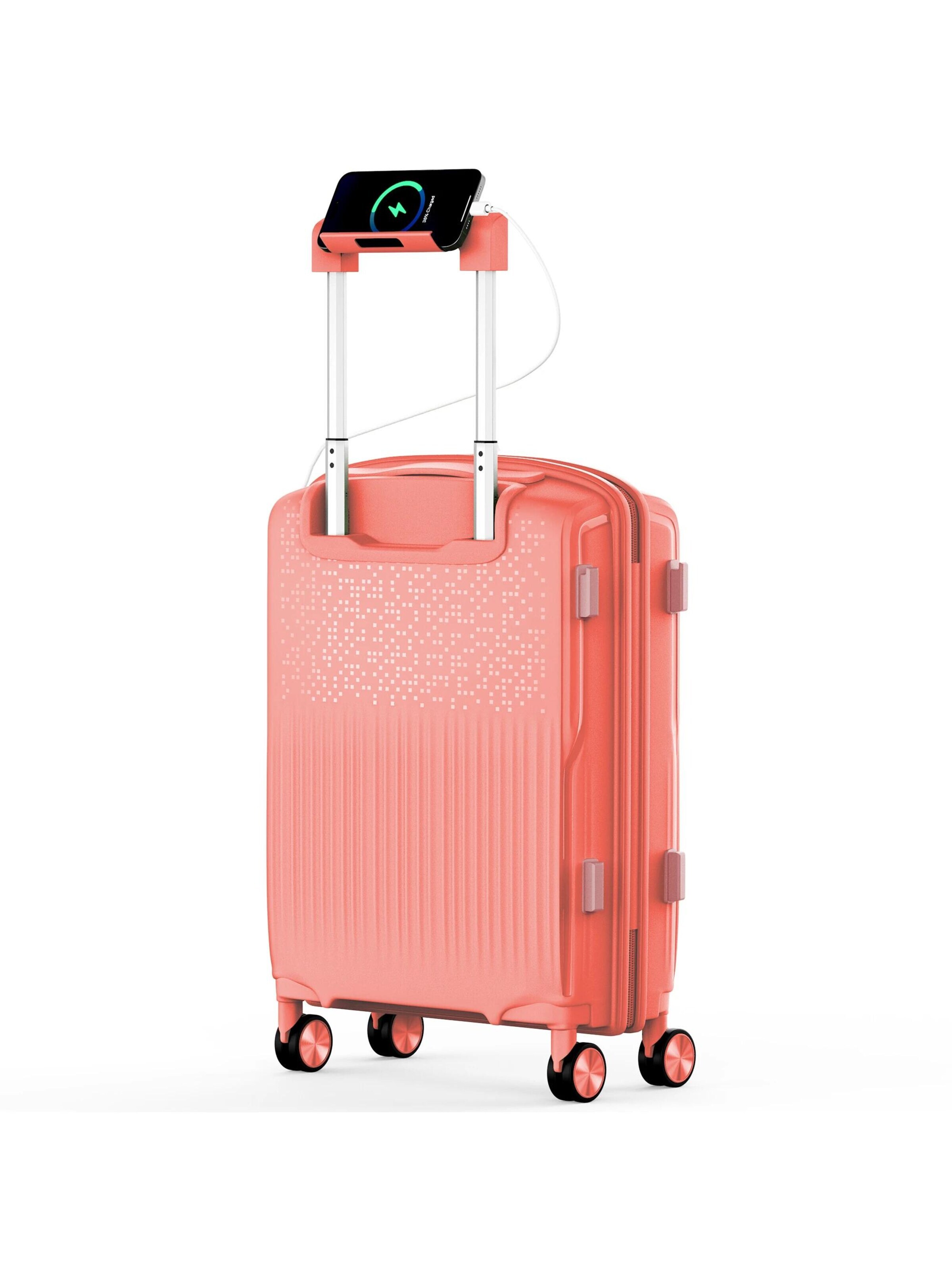 4FLY Suitcase Set 'Pixel' in Orange