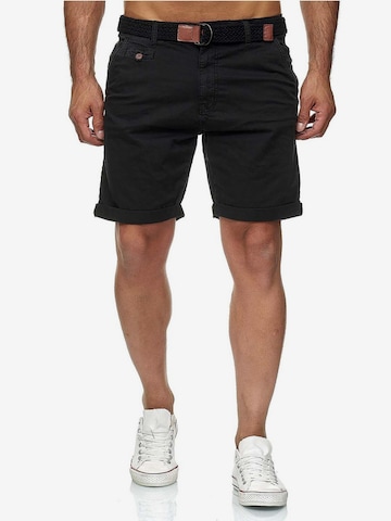 INDICODE Pants 'Indicode Conor' in Black: front