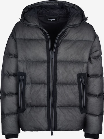 DS2Zimska jakna 'Dsquared2 Jacke' - crna boja: prednji dio