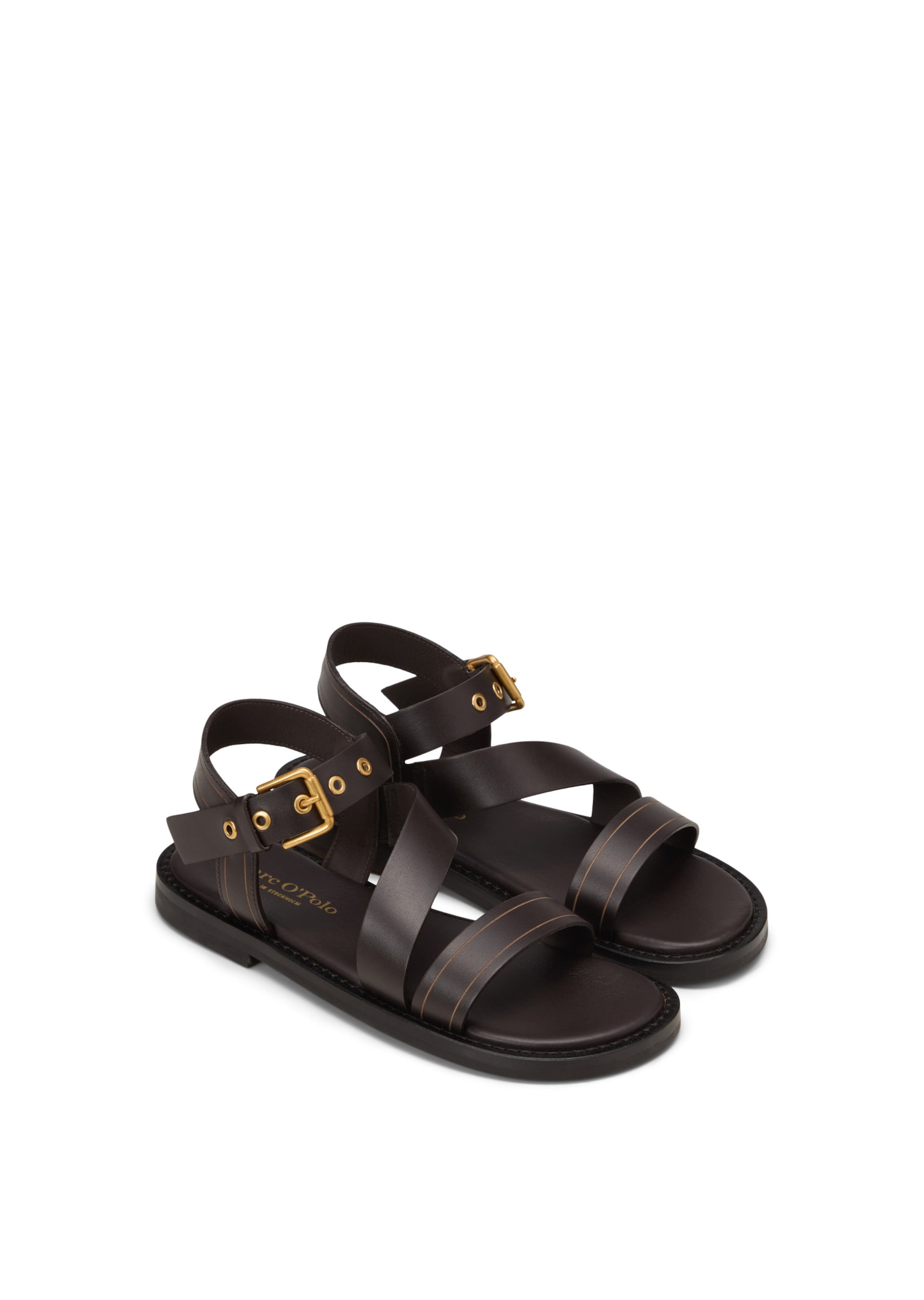 Marc O'Polo Sandale 'Stina' in Braun