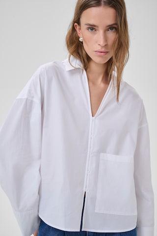 My Essential Wardrobe Bluse 'MWSunna' i hvid