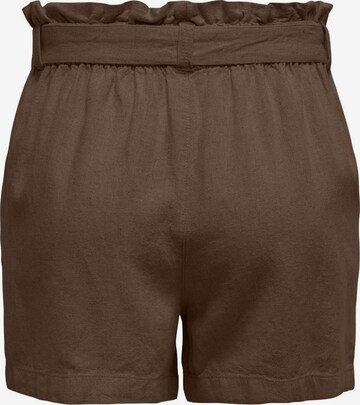 JDY Regular Trousers 'SAY' in Brown