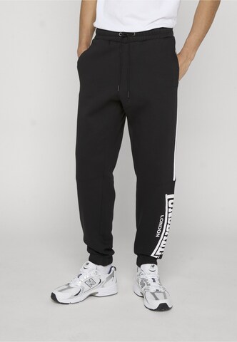 Loosefit Pantaloni 'Thropton' di LONSDALE in nero: frontale
