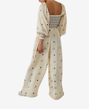 Free People Jumpsuit 'Dahilia' i beige