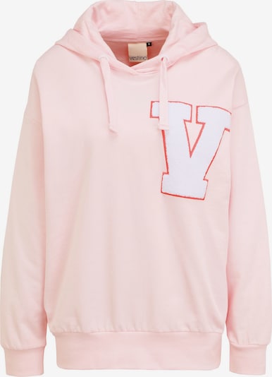 Vestino Sweatshirt in orange / rosa / weiß, Produktansicht