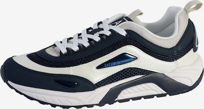 EA7 Emporio Armani Athletic lace-up shoe in 39-39,5 in Blue, Item view