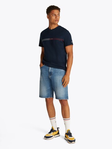 Tommy Jeans Tričko – modrá