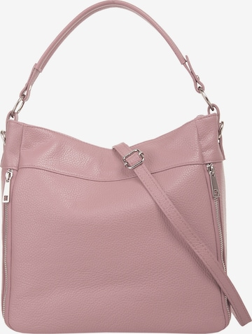 Cluty Handbag in Purple: front