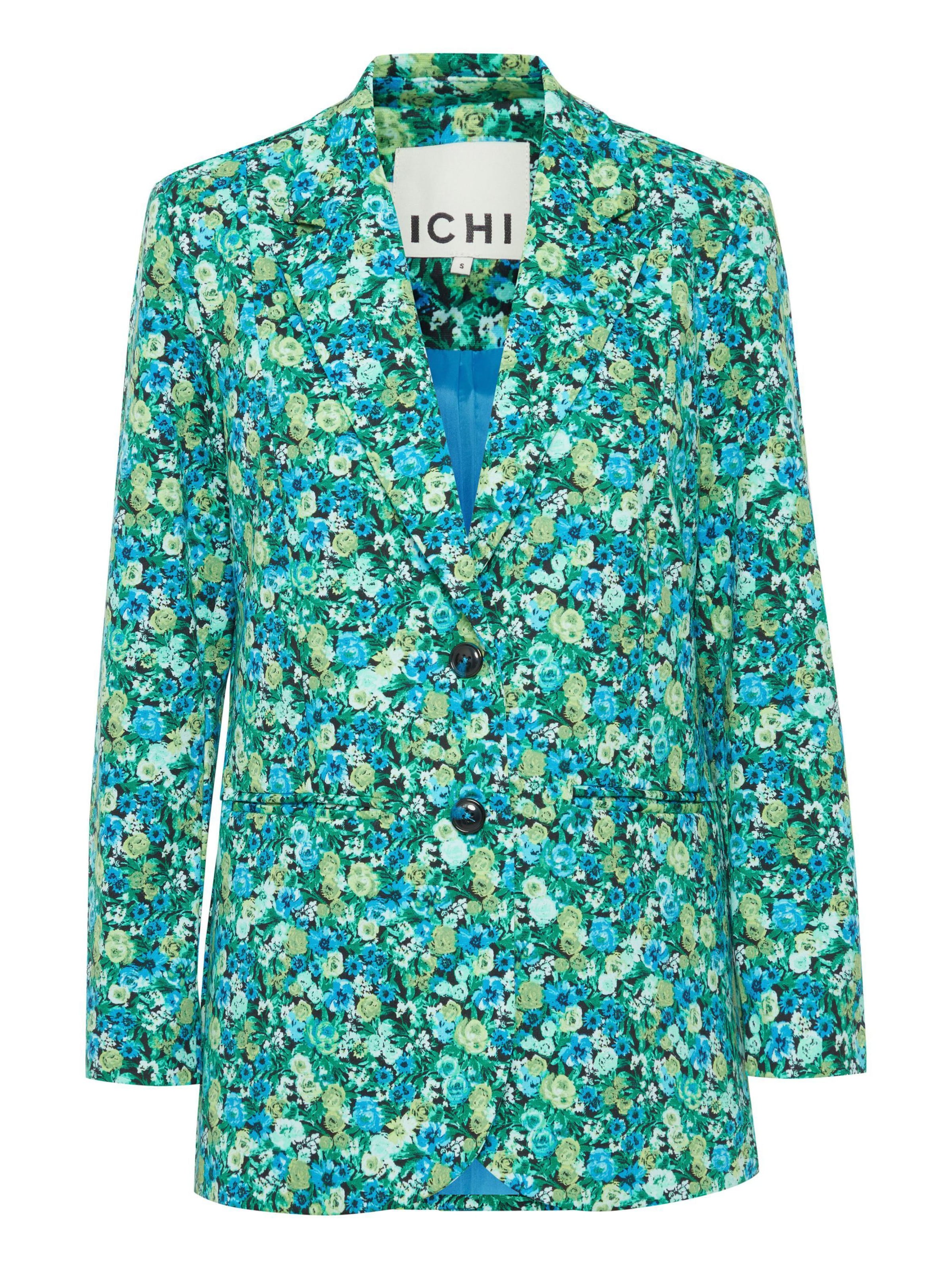 ICHI Blazer 'Kate' i grøn: forside