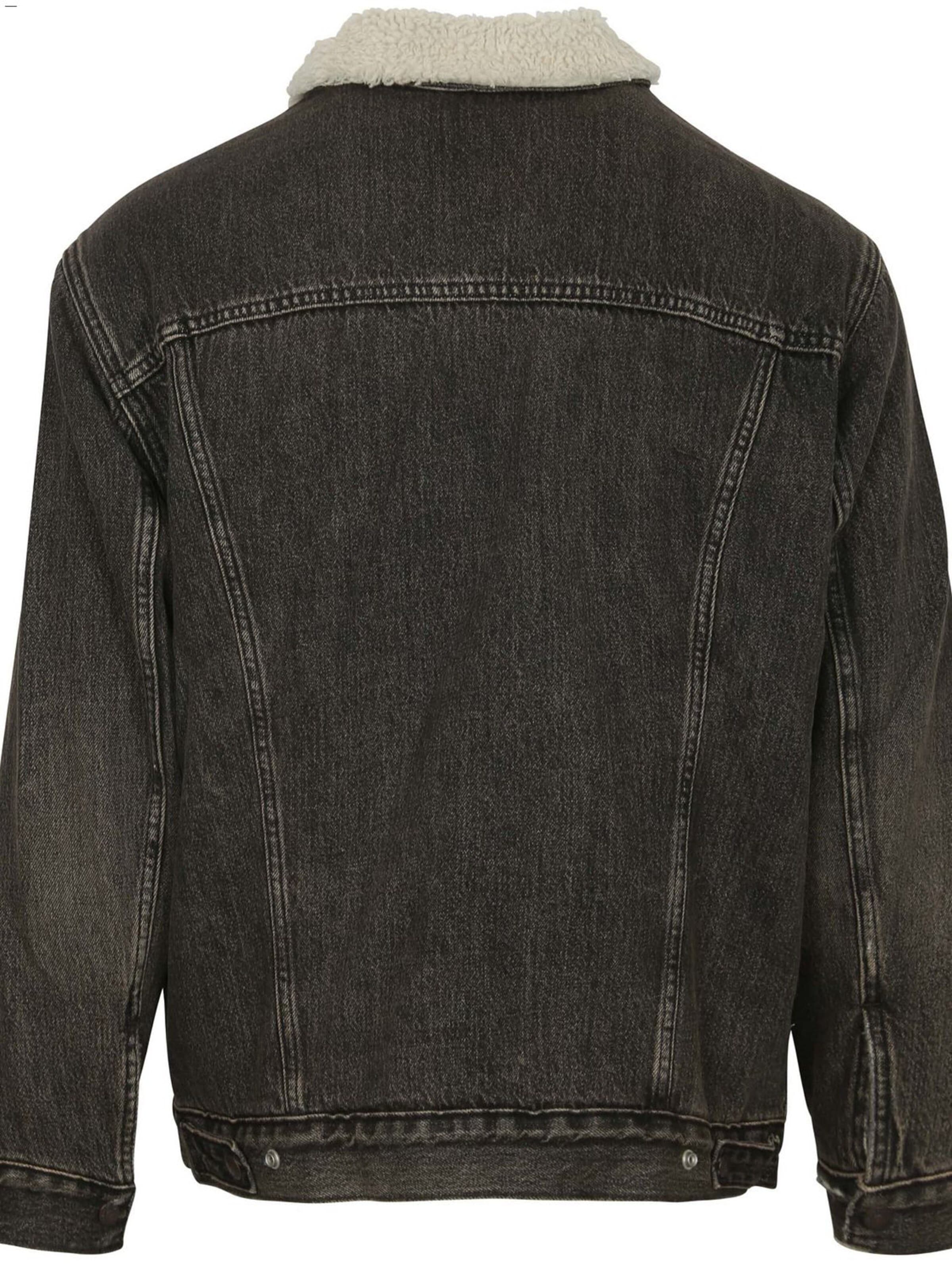 LEVI'S ® Wintermantel 'Sherpa'‌‌‌‌‌‌‌‌‌‌ in Grau