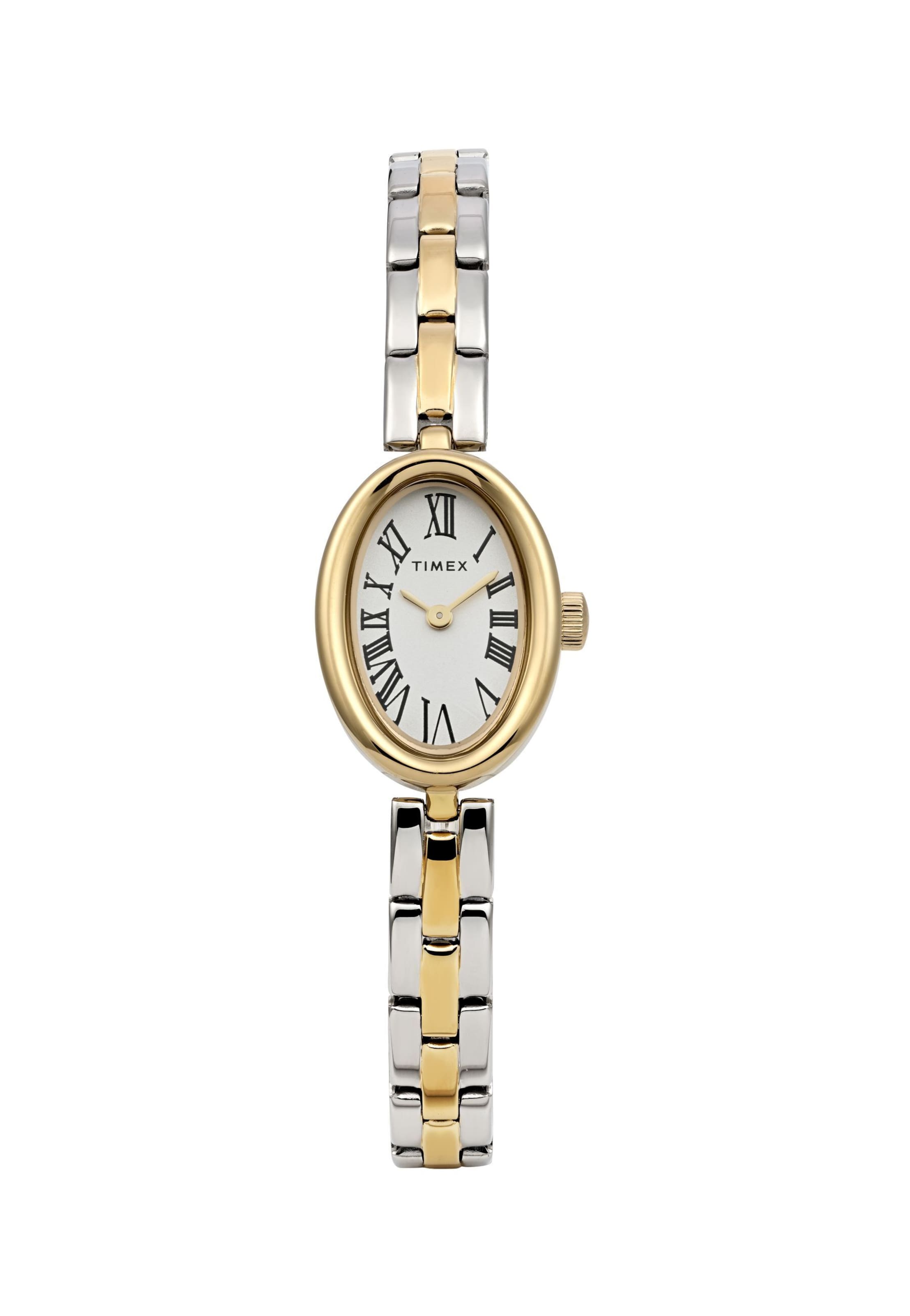 Montre à affichage analogique 'Cavatina' TIMEX en argent : devant