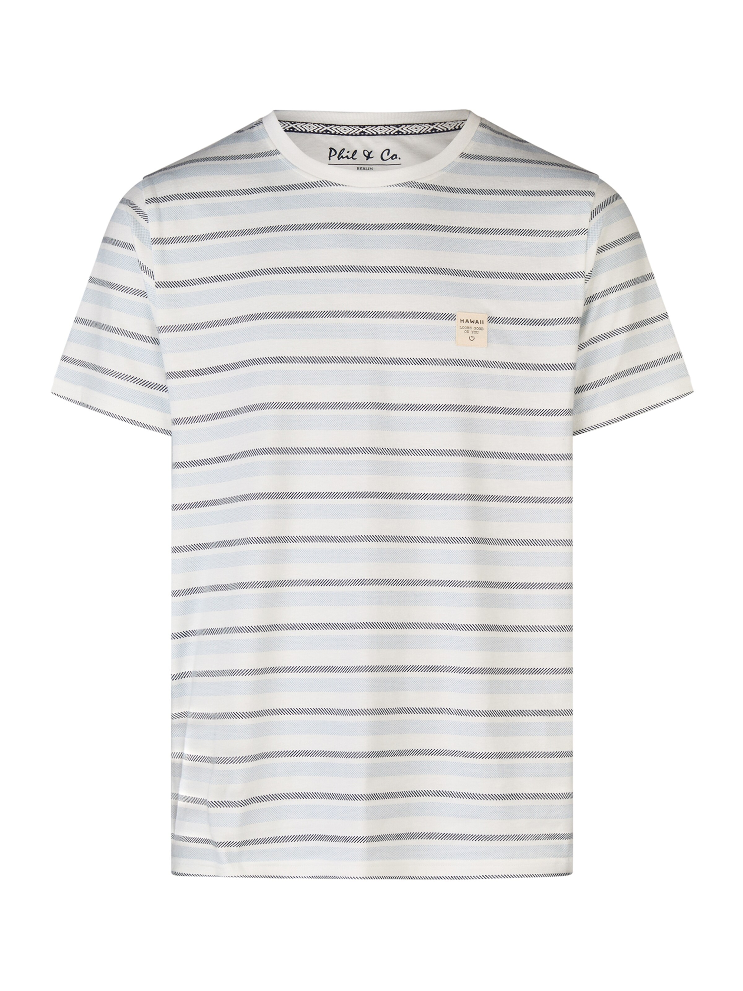 Phil & Co. Berlin Pajama short ' Lounge Dreams ' in Blue