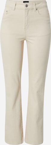 VERO MODA Flared Jeans 'SELMA' in Beige: predná strana