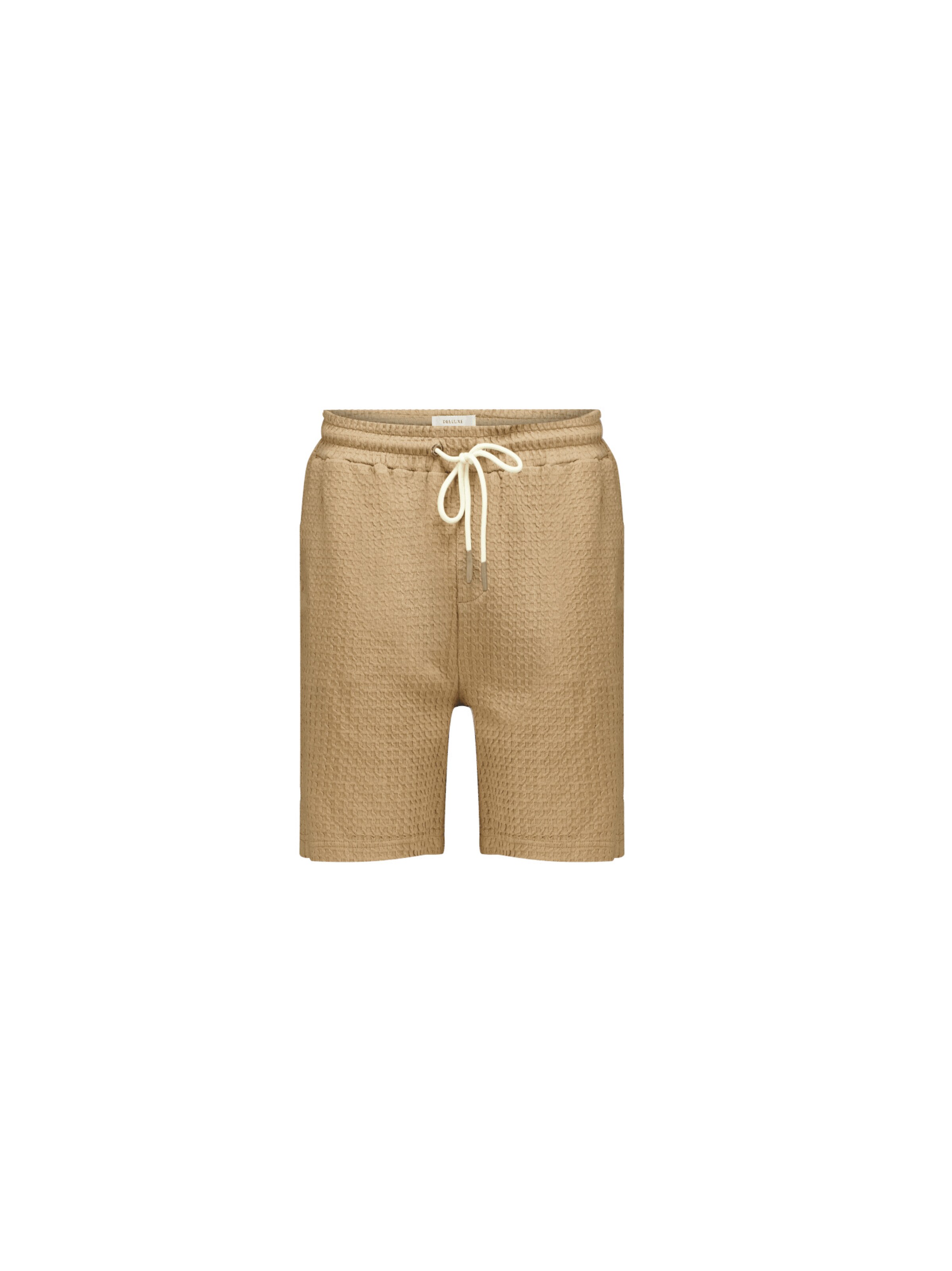 Pantalon ' NOLAN ' Deeluxe en marron : devant