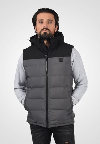 Gilet 'Iulius' INDICODE JEANS en gris : devant