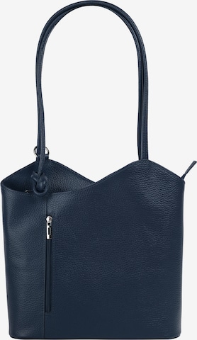 Sac à dos Cluty en bleu : devant
