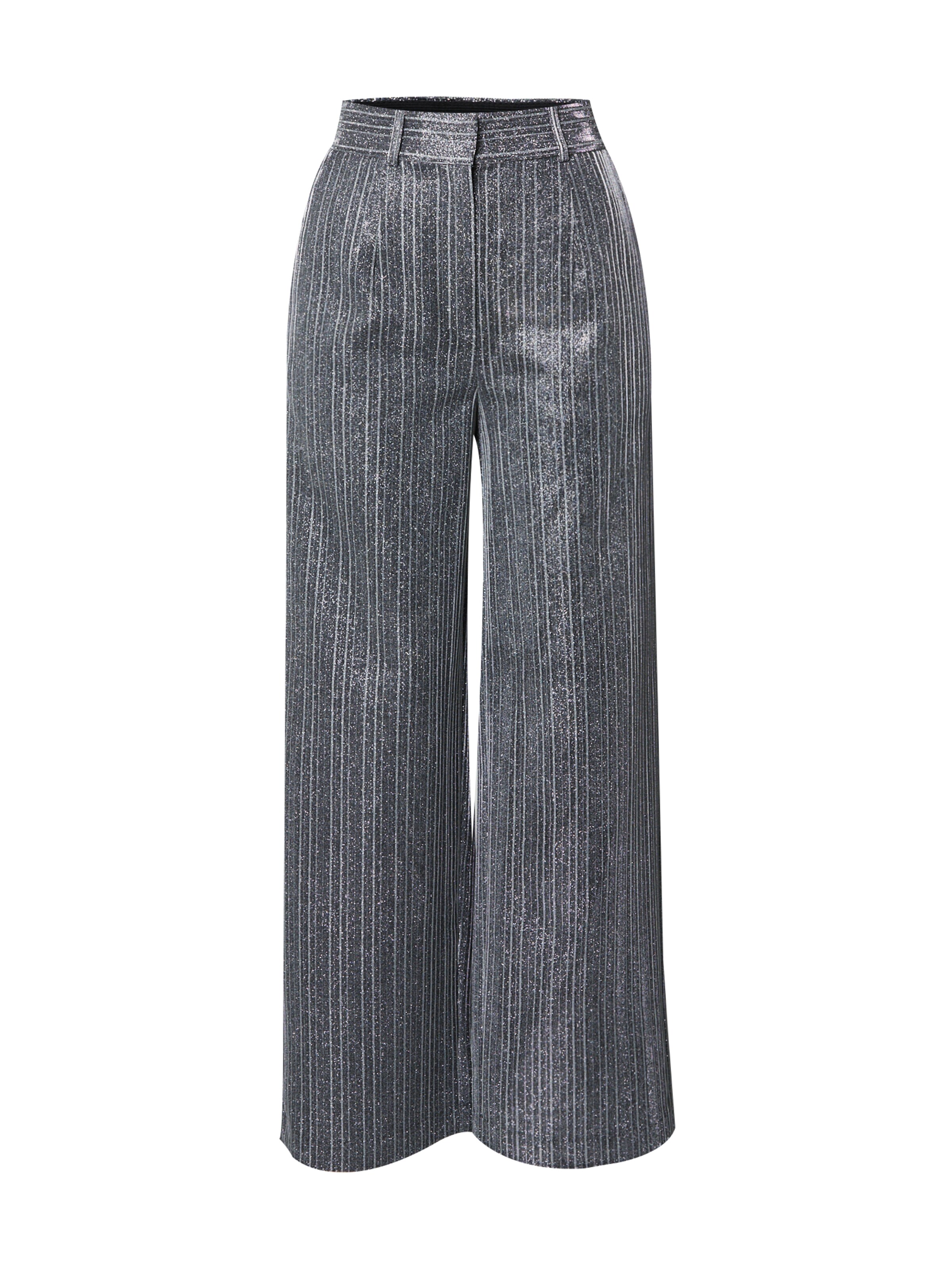 YAS Loosefit Kalhoty – šedá: přední strana