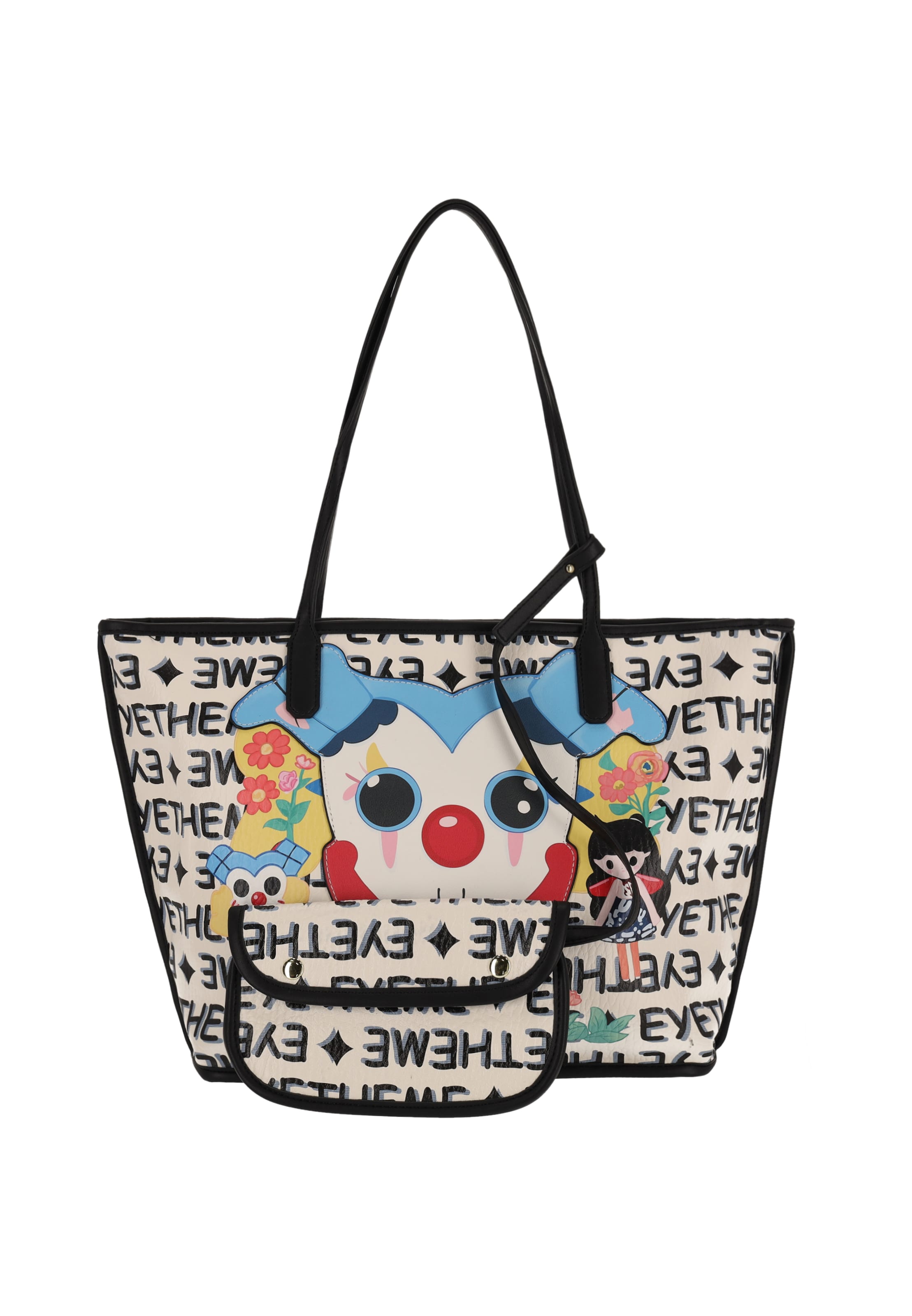 MYMO - Shopper em preto