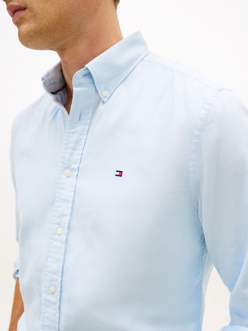 TOMMY HILFIGER Regular fit Srajca | modra barva