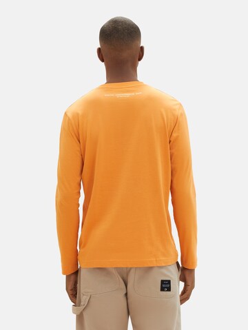 TOM TAILOR Shirt in Orange