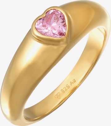 ELLIPrsten 'Herz' - zlatna boja: prednji dio