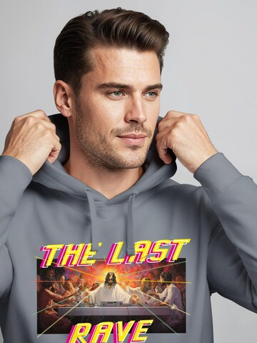 Neverless Sweatshirt 'The Last Rave' in Grey