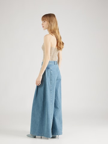 REMAIN Wide leg Jeans in Blauw