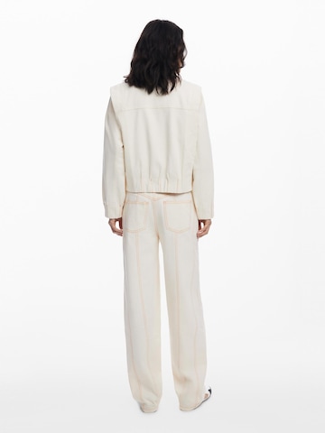 Desigual - Ropa ancha Pantalón en blanco