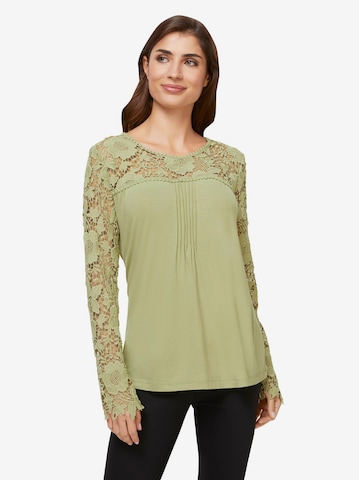 Tricou de la Ashley Brooke by heine pe verde: față