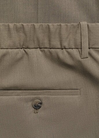 MANGO MAN Slimfit Hose 'Bologna' in Grün