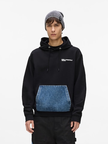 juoda KARL LAGERFELD JEANS Megztinis be užsegimo: priekis