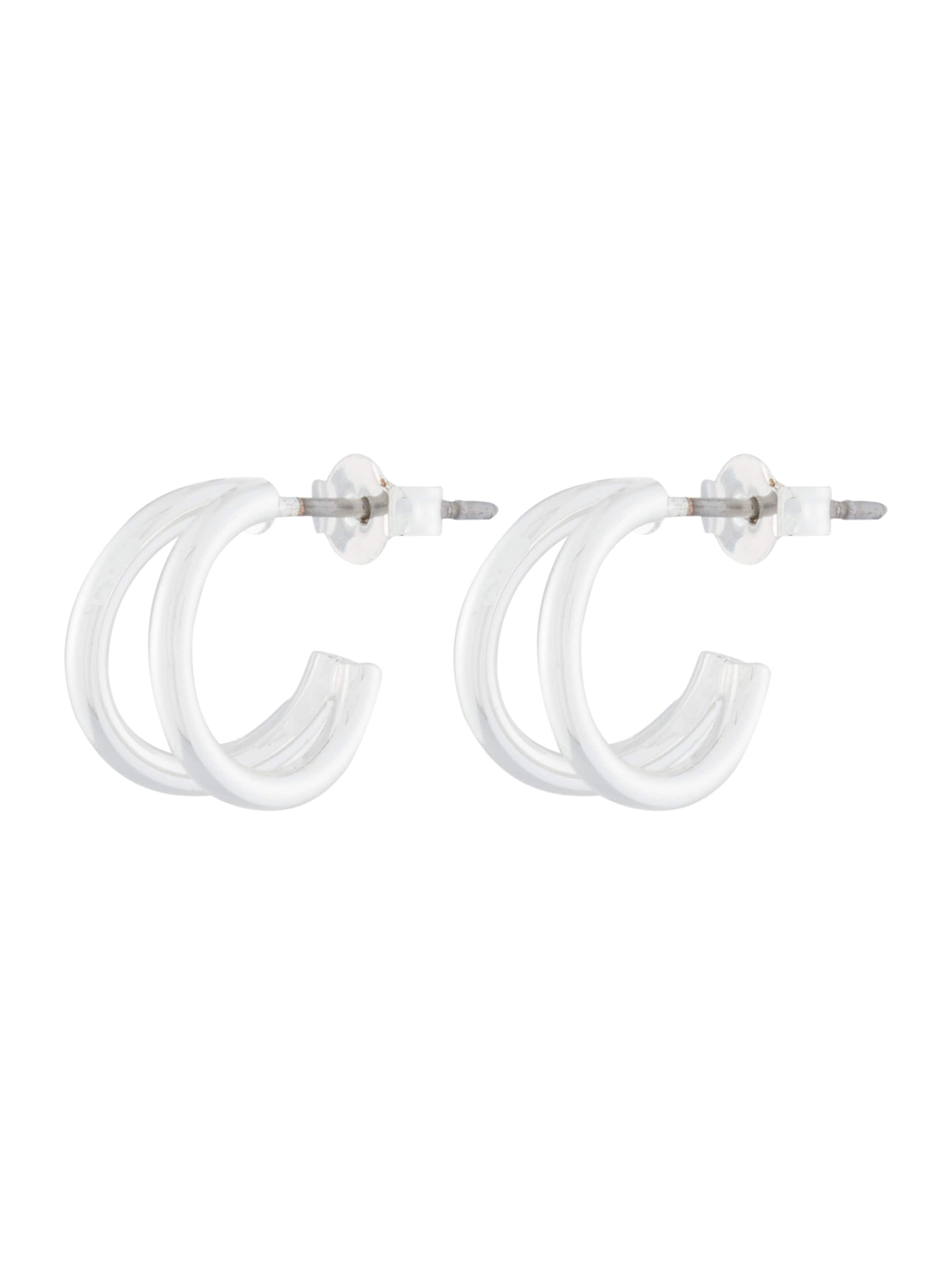 Boucles d'oreilles & Other Stories en argent : devant