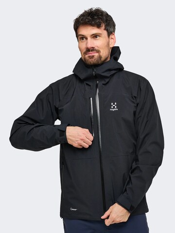 Haglöfs Outdoorjacke in Schwarz
