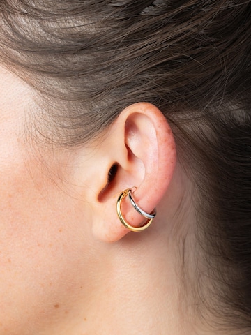 YParis Earrings 'Ear cuff Bully Double Bi' in Gold