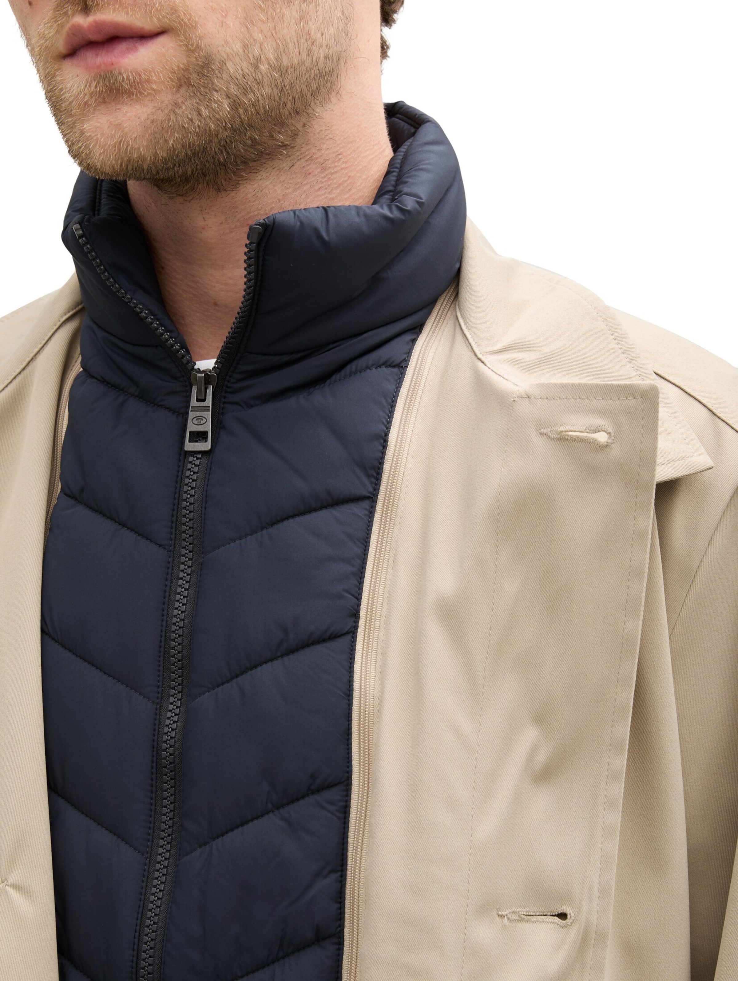 TOM TAILOR Tussenjas in Beige