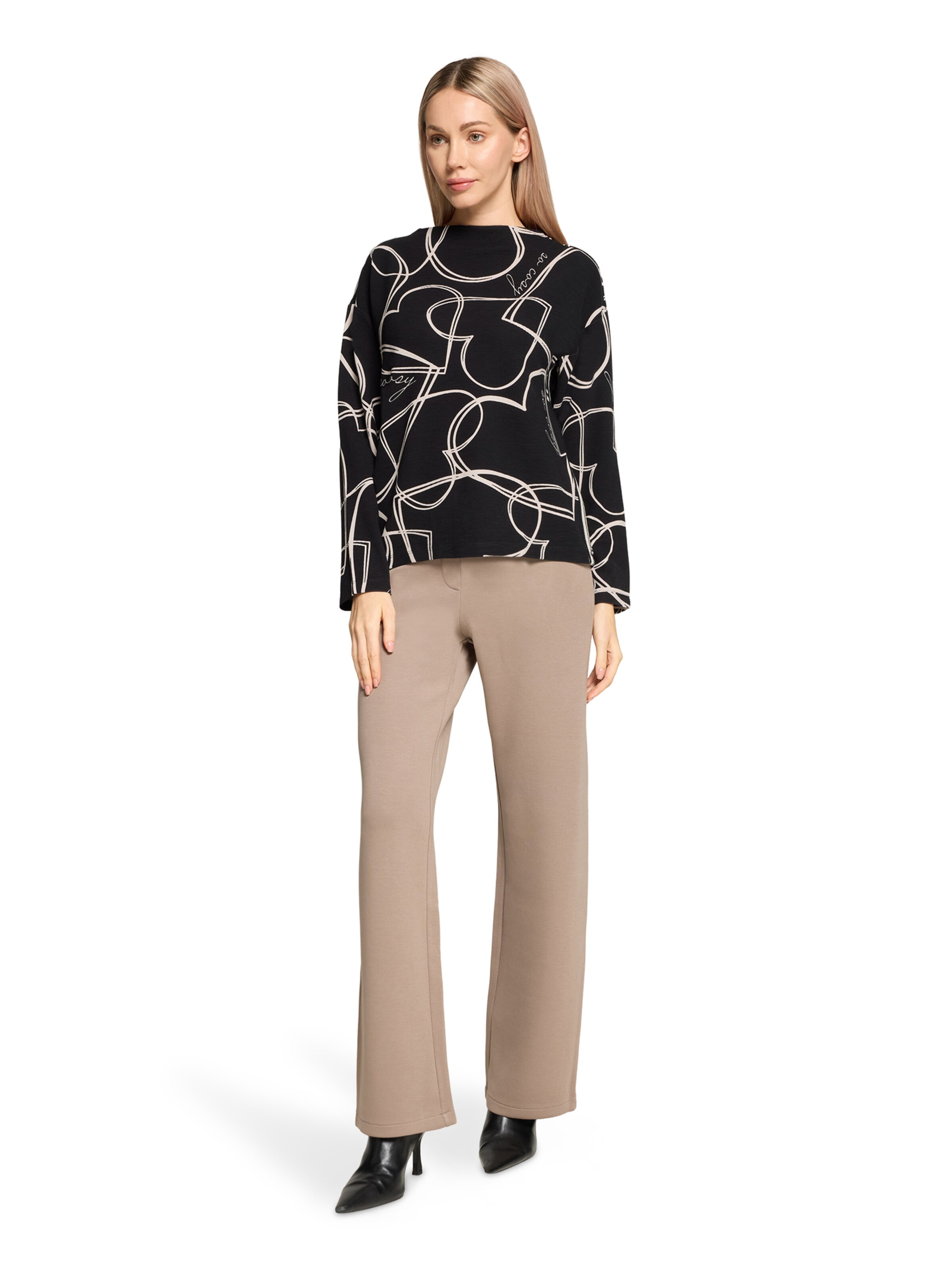 Betty Barclay Sweatshirt in Schwarz