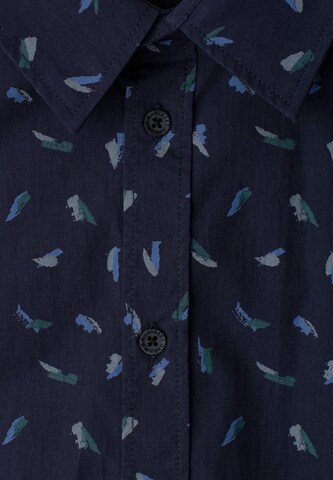 Street One MEN Comfort Fit Hemd in Blau