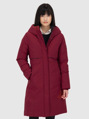 Cappotto di mezza stagione di Alife and Kickin in rosso: frontale